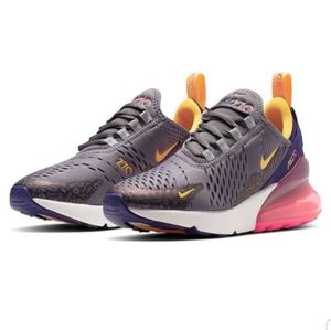 Nike Air Max 270 Purple and Orange